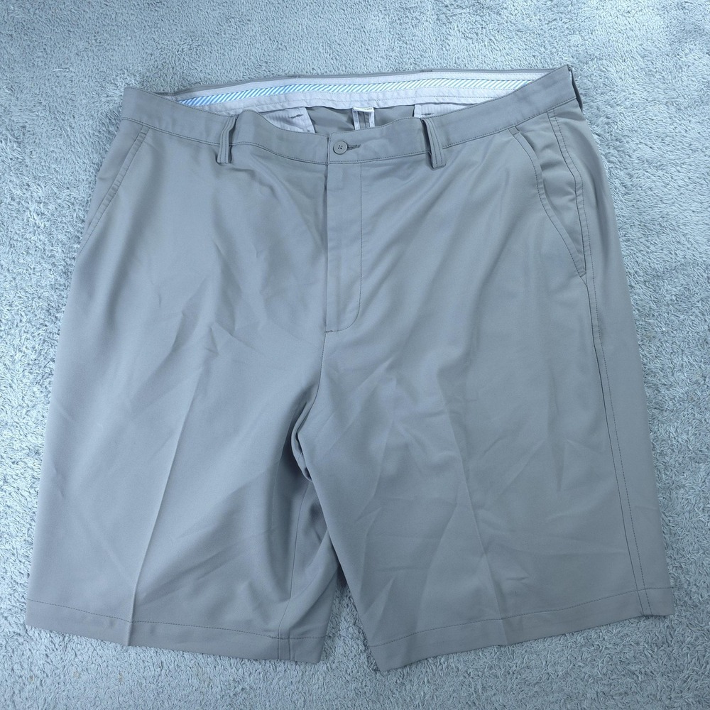 FootJoy Shorts Mens 42 Gray Golf Athletic Stretch 11 Inseam Pockets Summer